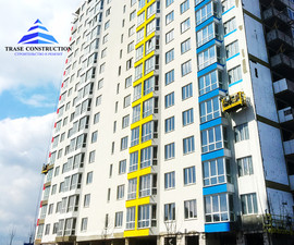 Выполнение подрядных работ по остеклению ЖК Акварель &mdash; 